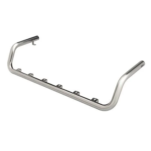 Barra de acero inoxidable con soportes para focos LED